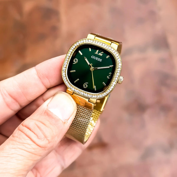 GUESS_LADIES_GOLD_GREEN