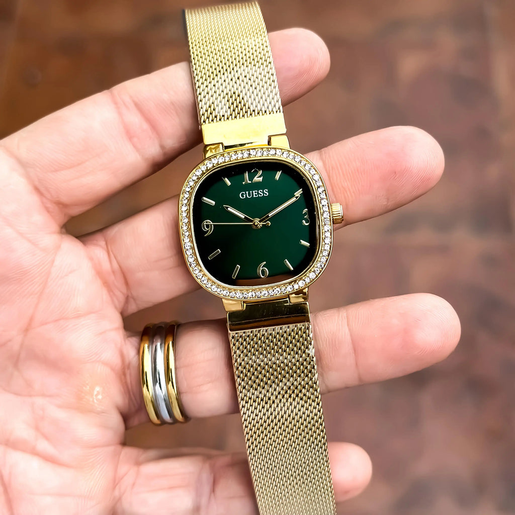GUESS_LADIES_GOLD_GREEN