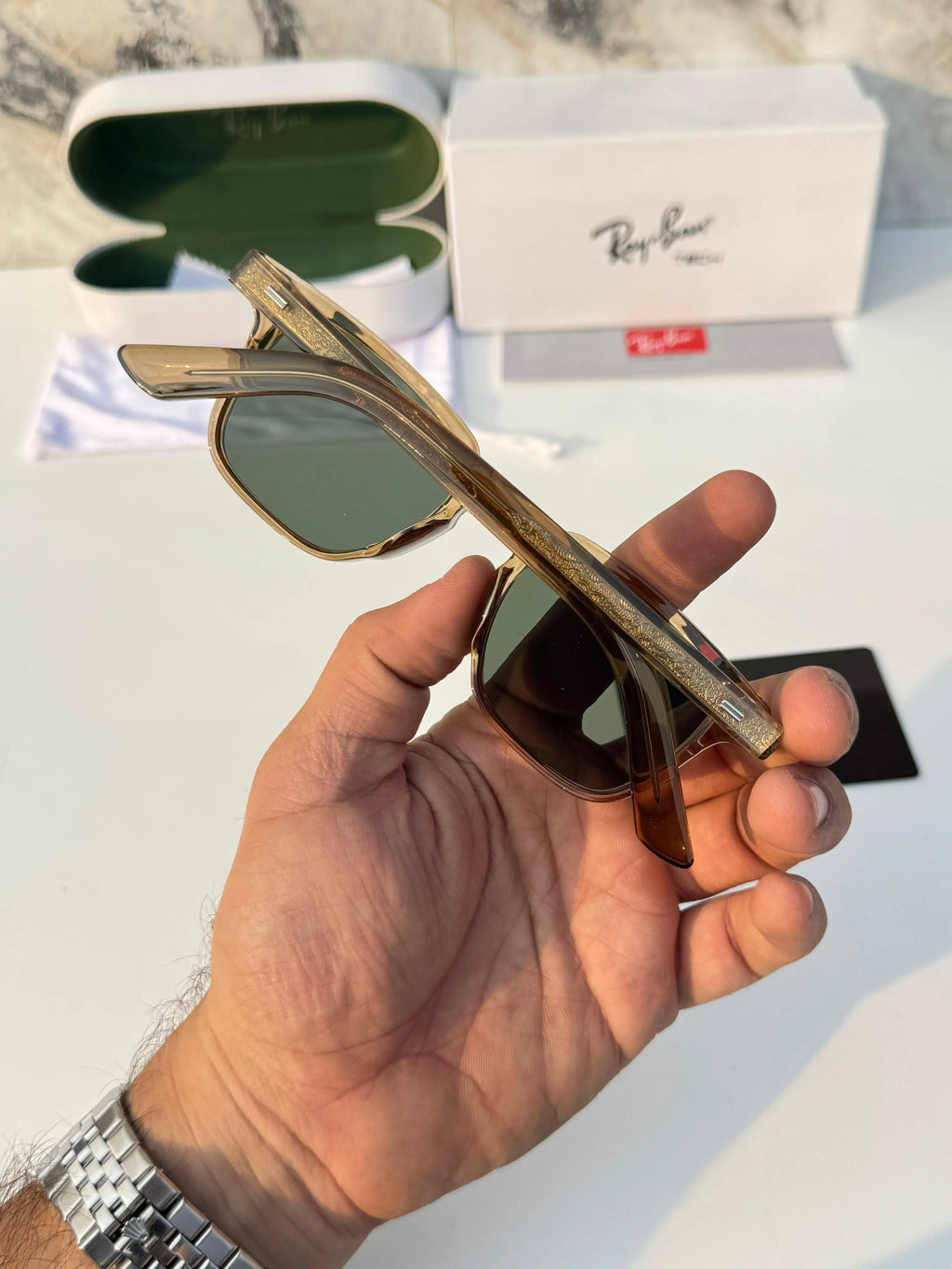 Rayban_1124_brown_green