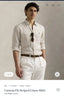 Ralph  Lauren Brown Stripes Premium Linen Shirt