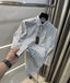 Ralph  Lauren Grey Stripes Premium Linen Shirt