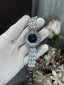 Dio r Silver Black Diamond Premium Ladies Watch