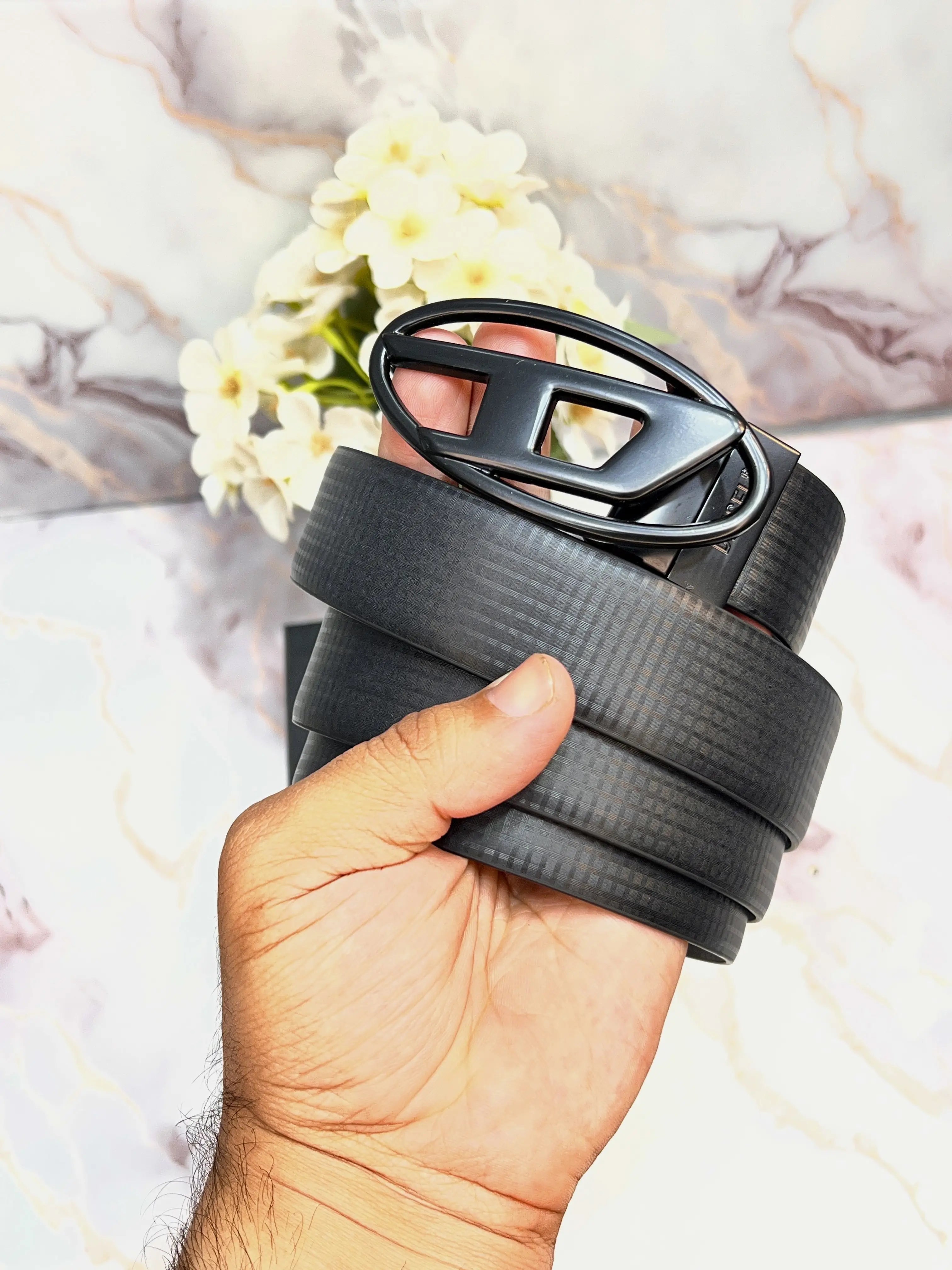 DIESEL_ PREMIUM QUALITY IMPORTED REVERSIBLE BELT WITH OG BOX