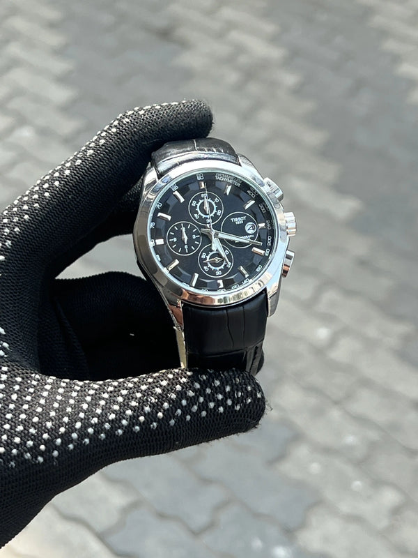 Tissot 1853 Leather Belt Tripple Black
