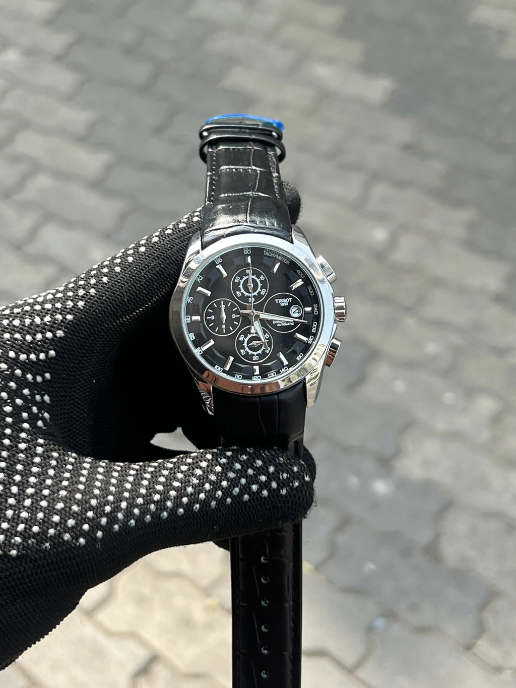 Tissot 1853 Leather Belt Tripple Black