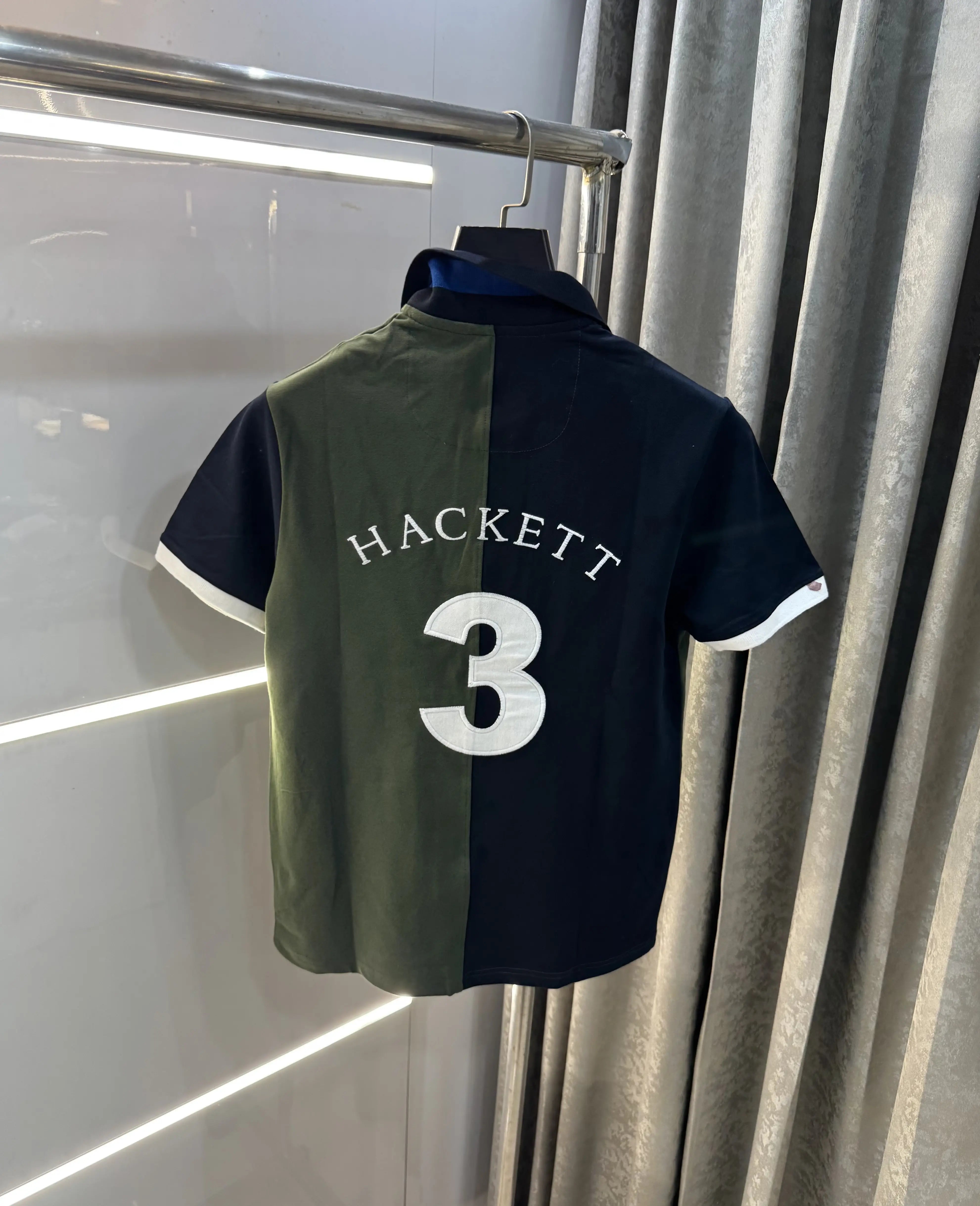 Hacket Olive Logo Work Premium Polo T-Shirt Main image