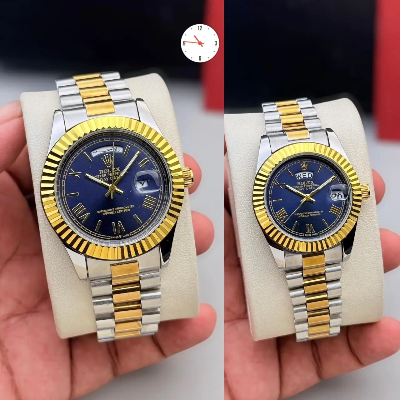 Rolex Roman Dial Couple