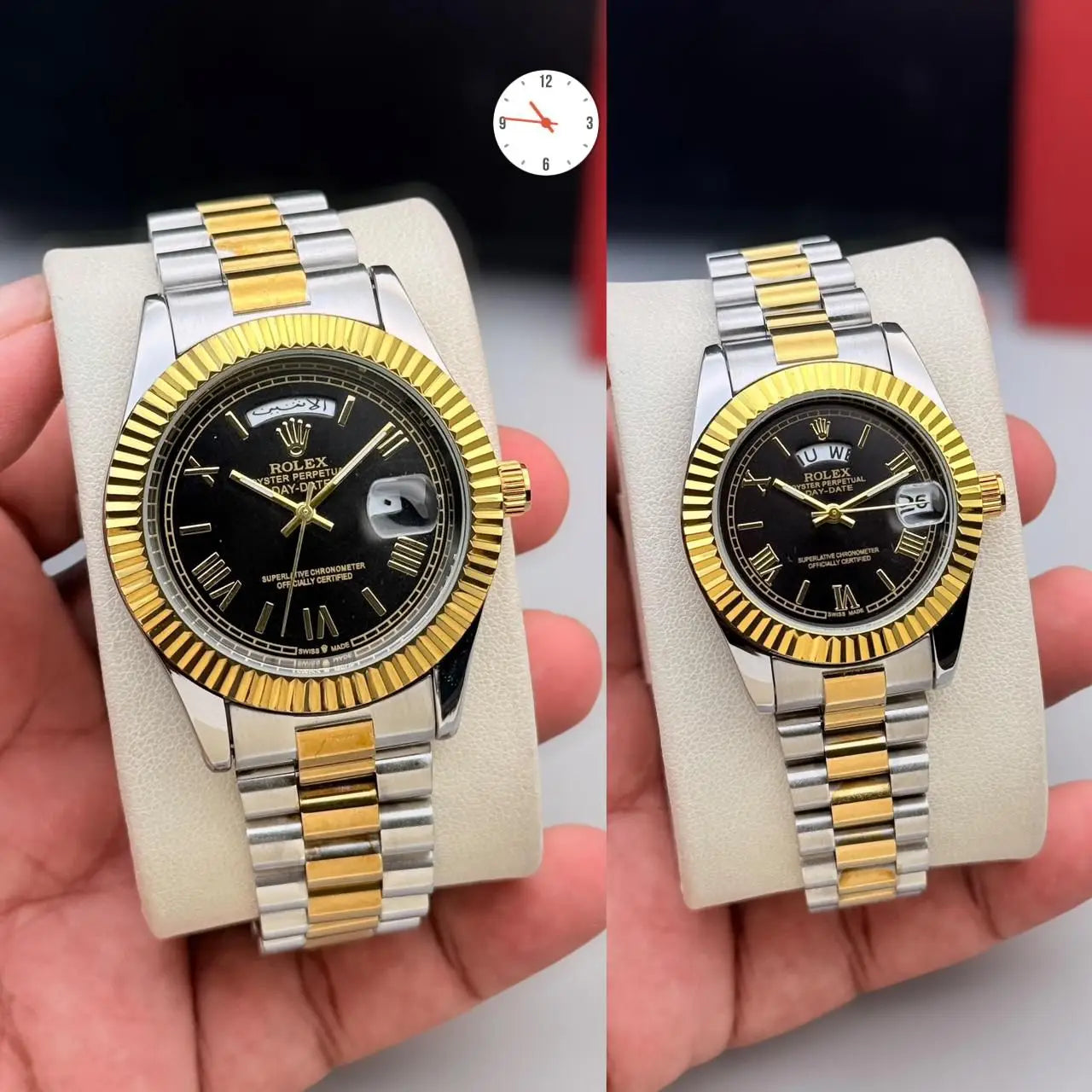 Rolex Roman Dial Couple