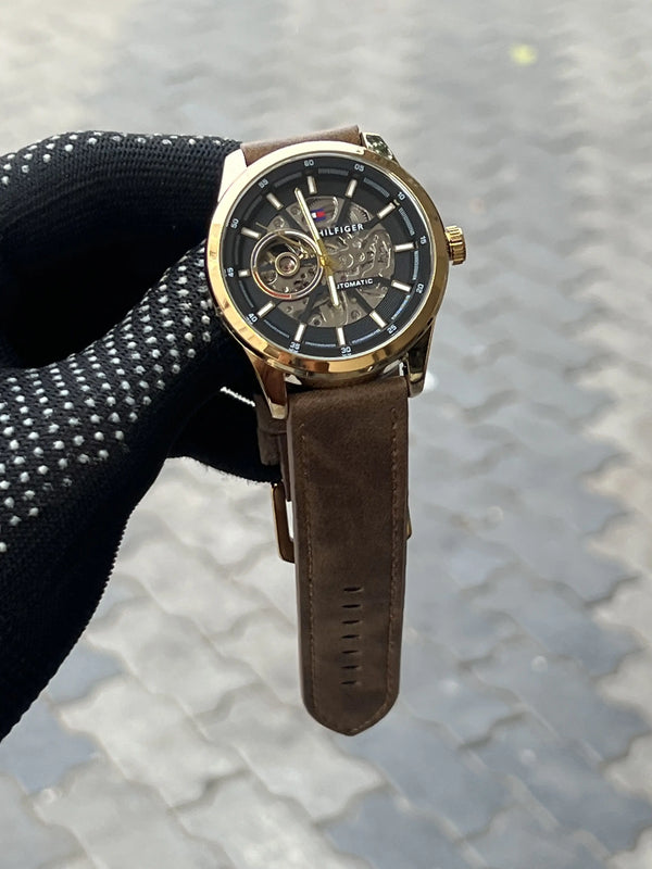 Tommy Hilfiger Leather Belt Brown