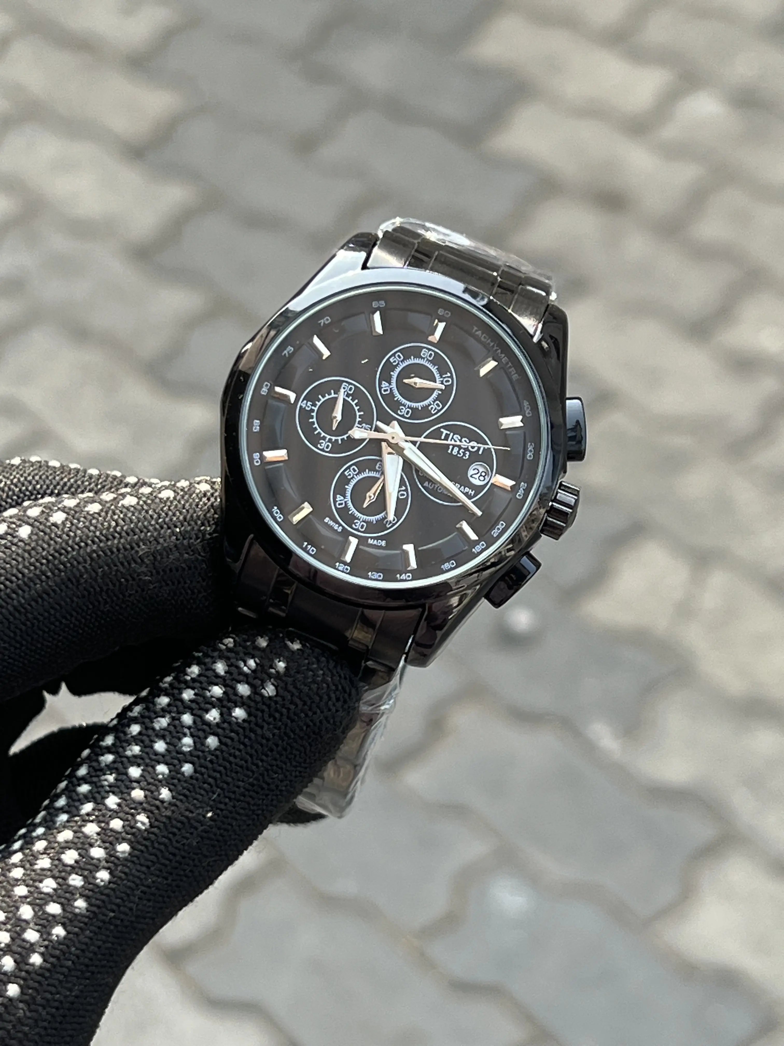Tissot 1853 Chain  Courtier All Black