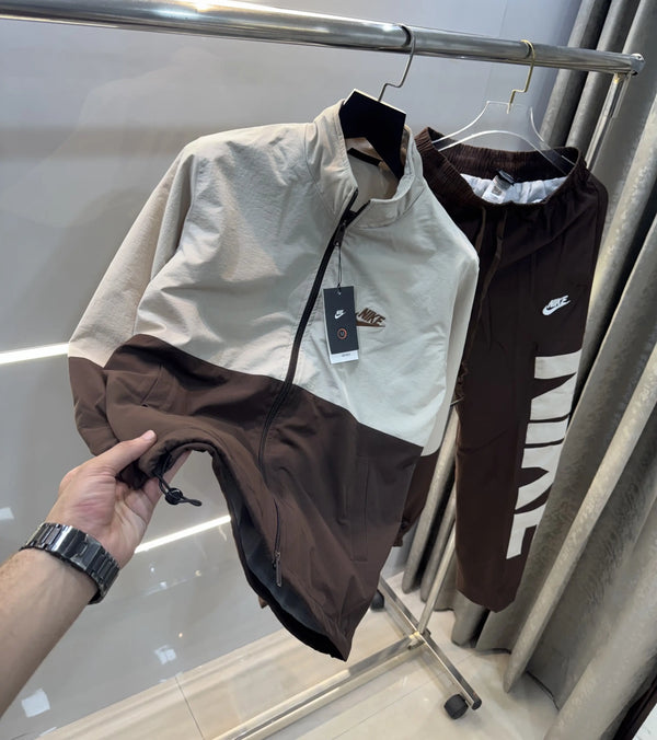 Nike Brown Logo Work Premium Tracksuit