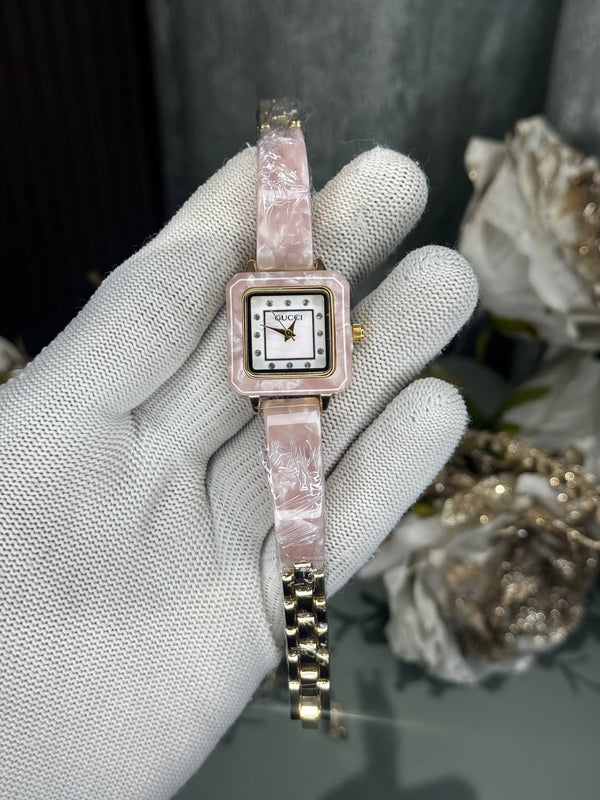 Gucci Gold Pink Premium Ladies Watch