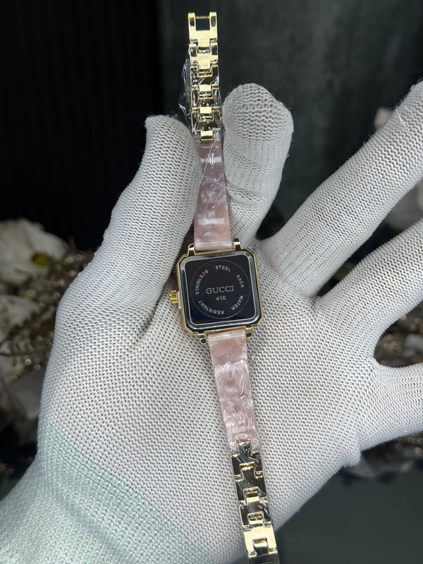 Gucci Gold Pink Premium Ladies Watch
