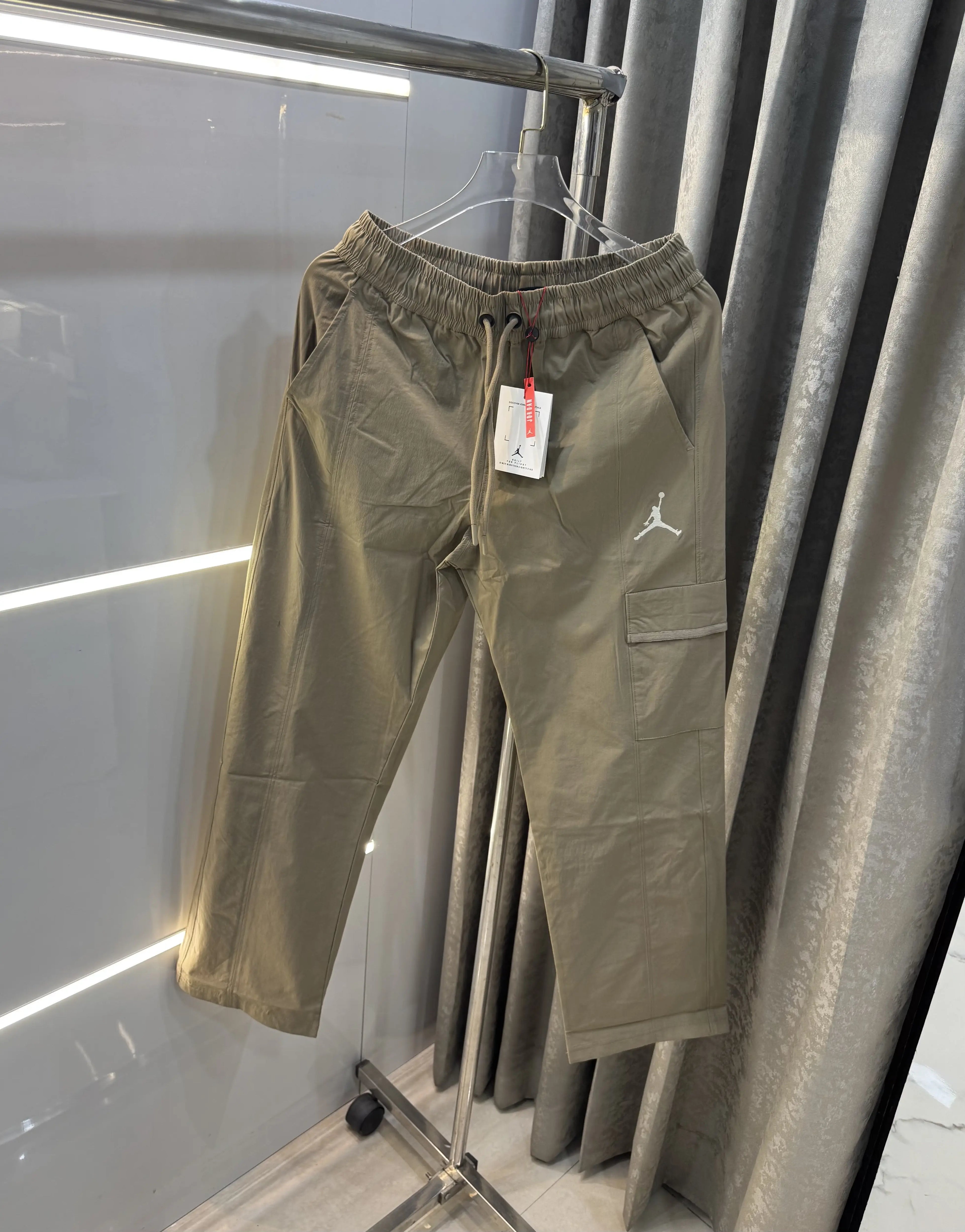 Air Jordan Beige Imported Trackpant