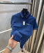 Arman i E-xchange Petrol Blue Logo Print Premium Polo T-Shirt