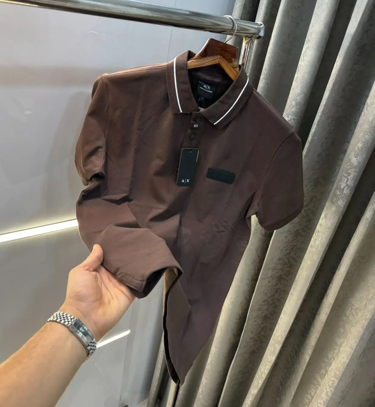 Arman i  exchange Brown Premium Polo T-Shirt