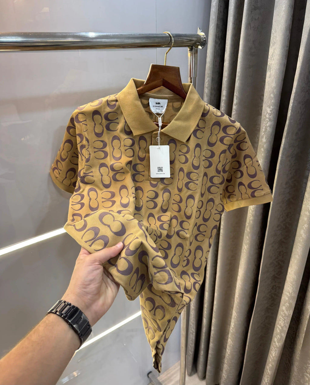 Coac h Baige Monogr·aM Imported Premium T-Shirt