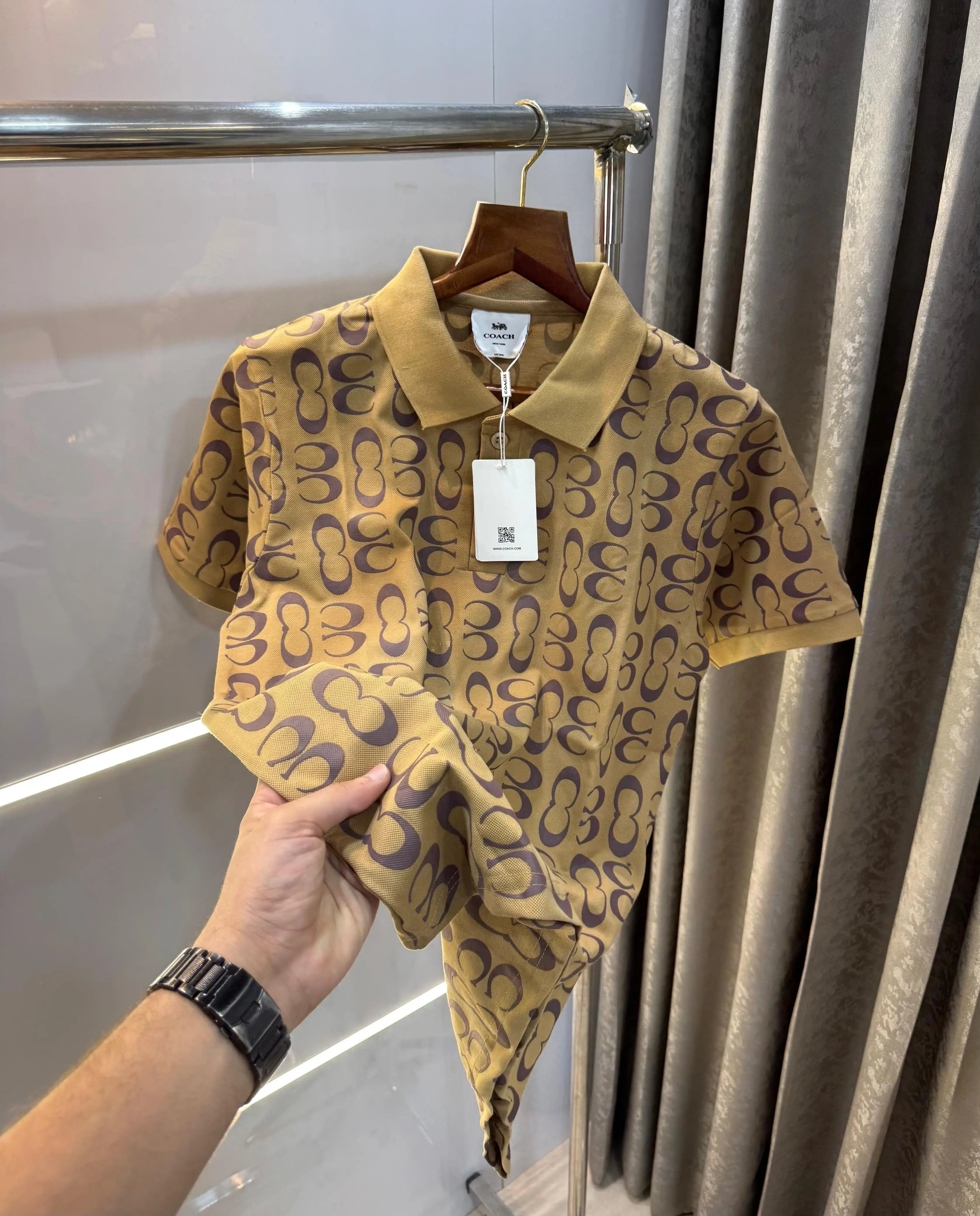 Coac h Baige Monogr·aM Imported Premium T-Shirt