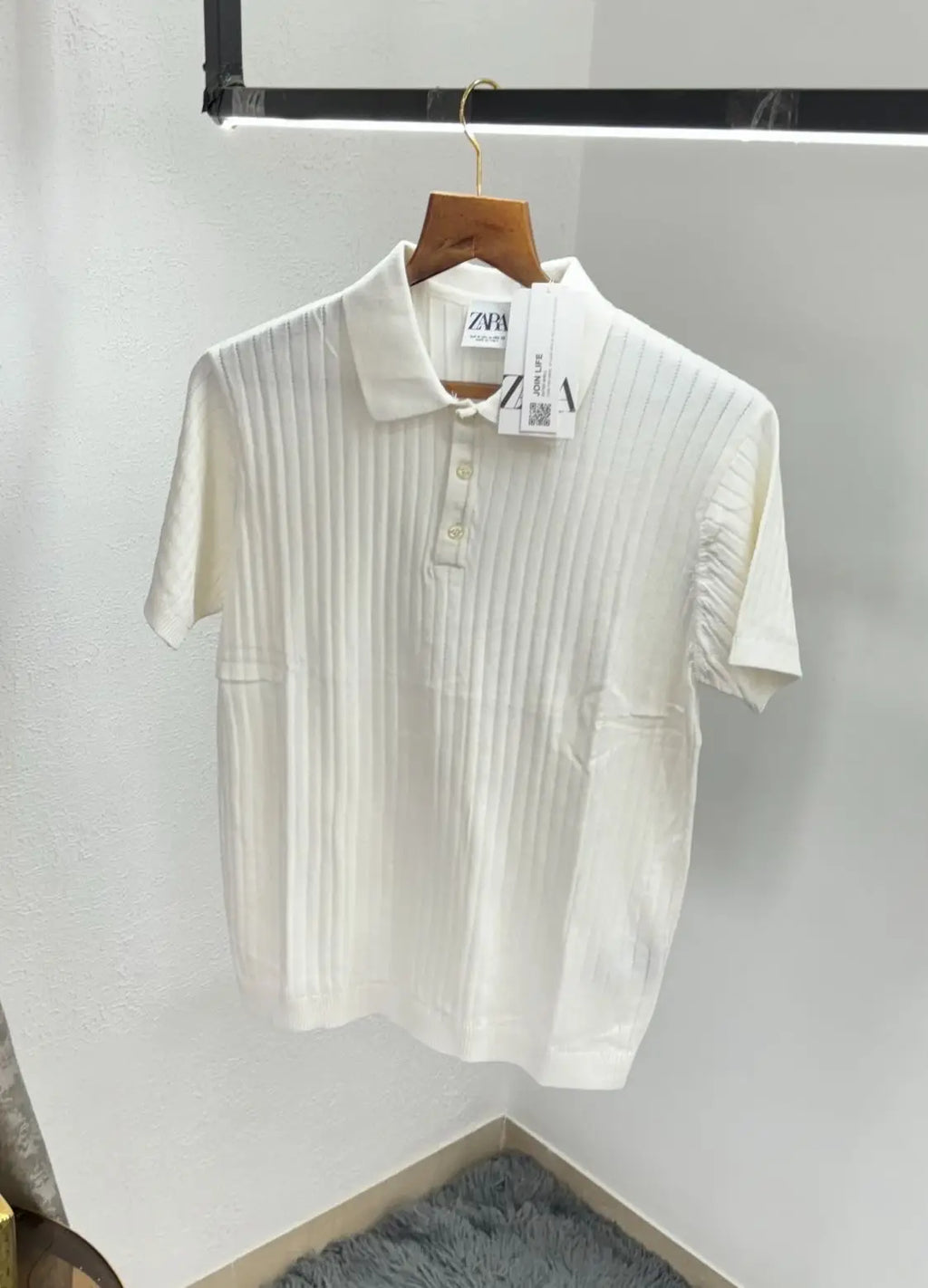 Zar_a White  Premium Classic Polo T-Shirt