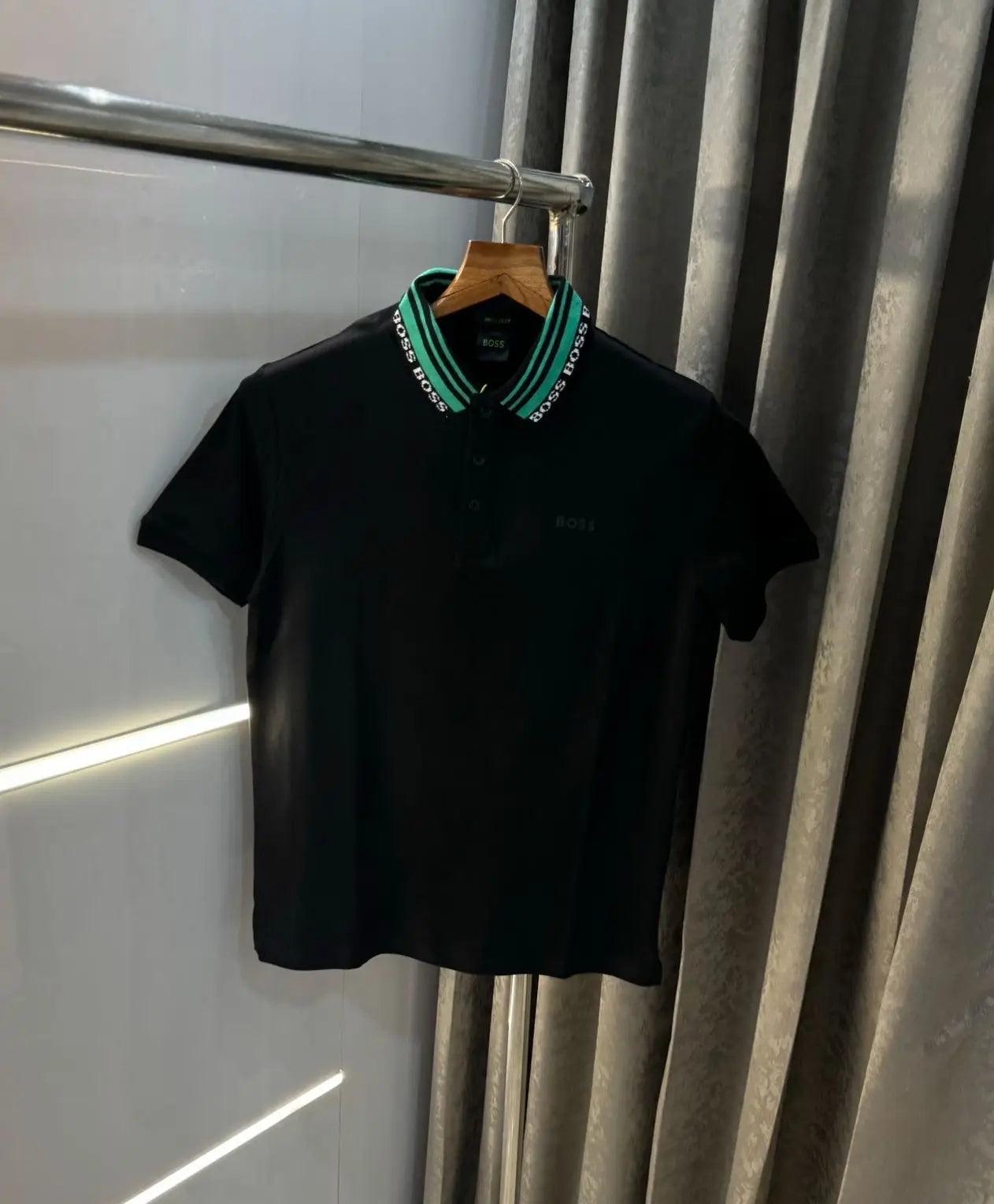 Hugo bos s Black  Classic Premium Polo T-Shirt