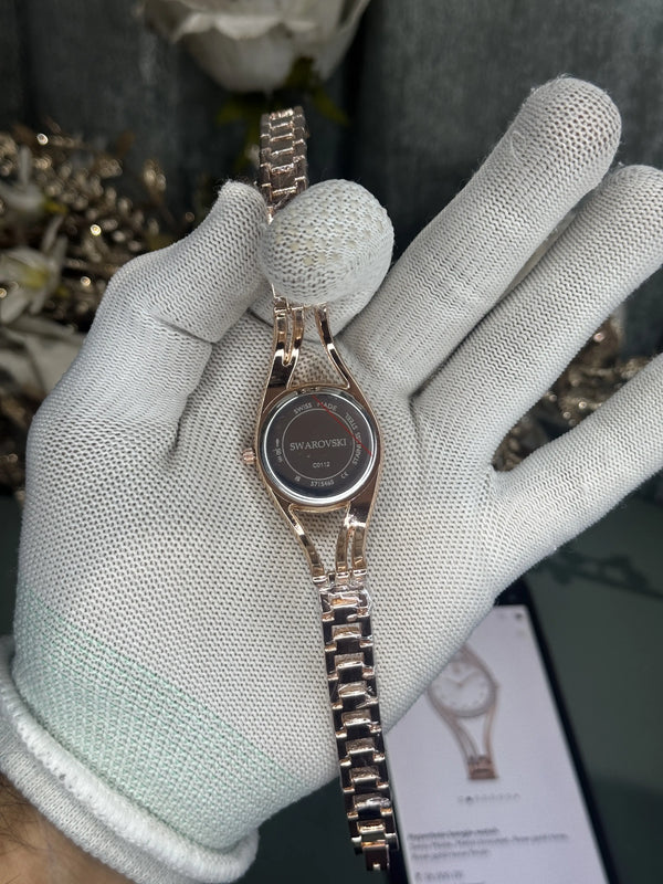 Swarovsk i Hyperbola Bangle Copper White Premium Watch