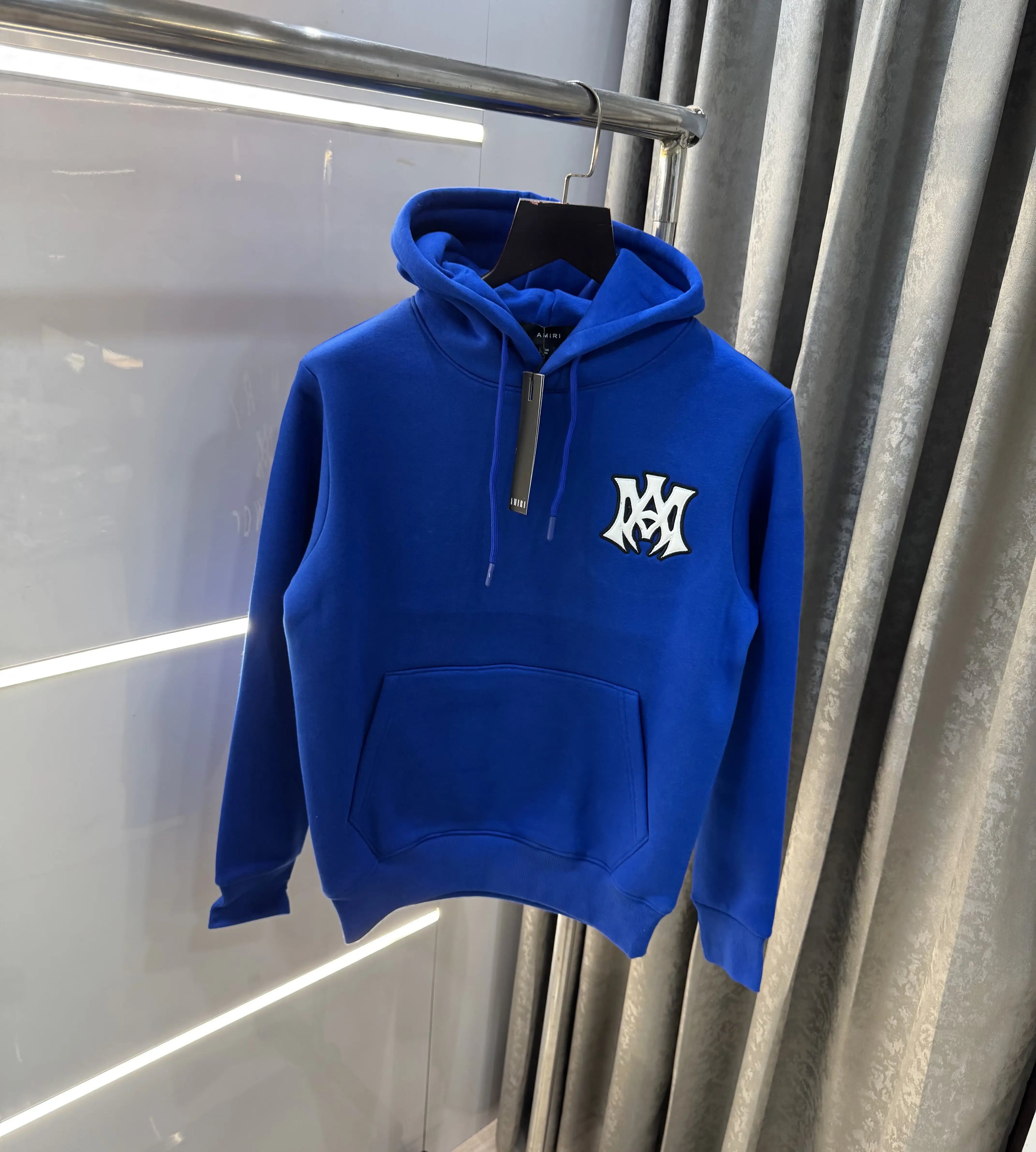 Amir i Blue Logo Work Imported Hoodie