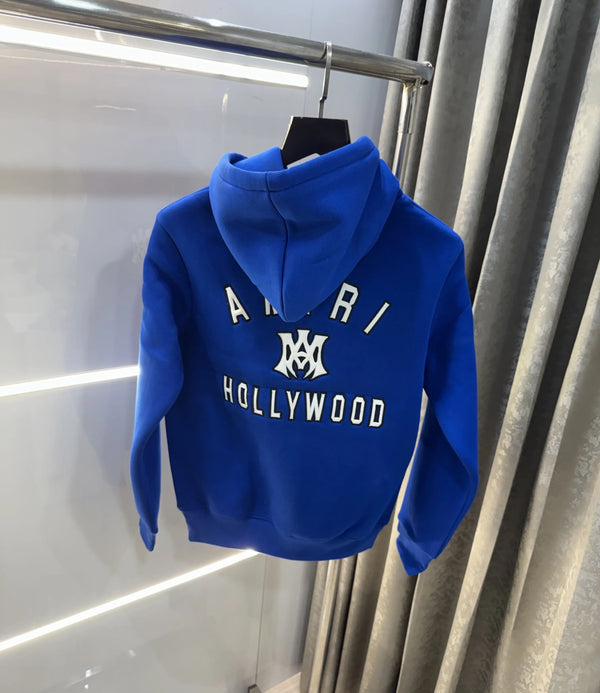Amir i Blue Logo Work Imported Hoodie