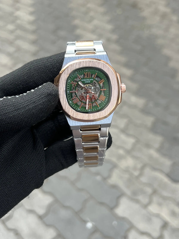 Patek Philippe Automatic Two Tone Green