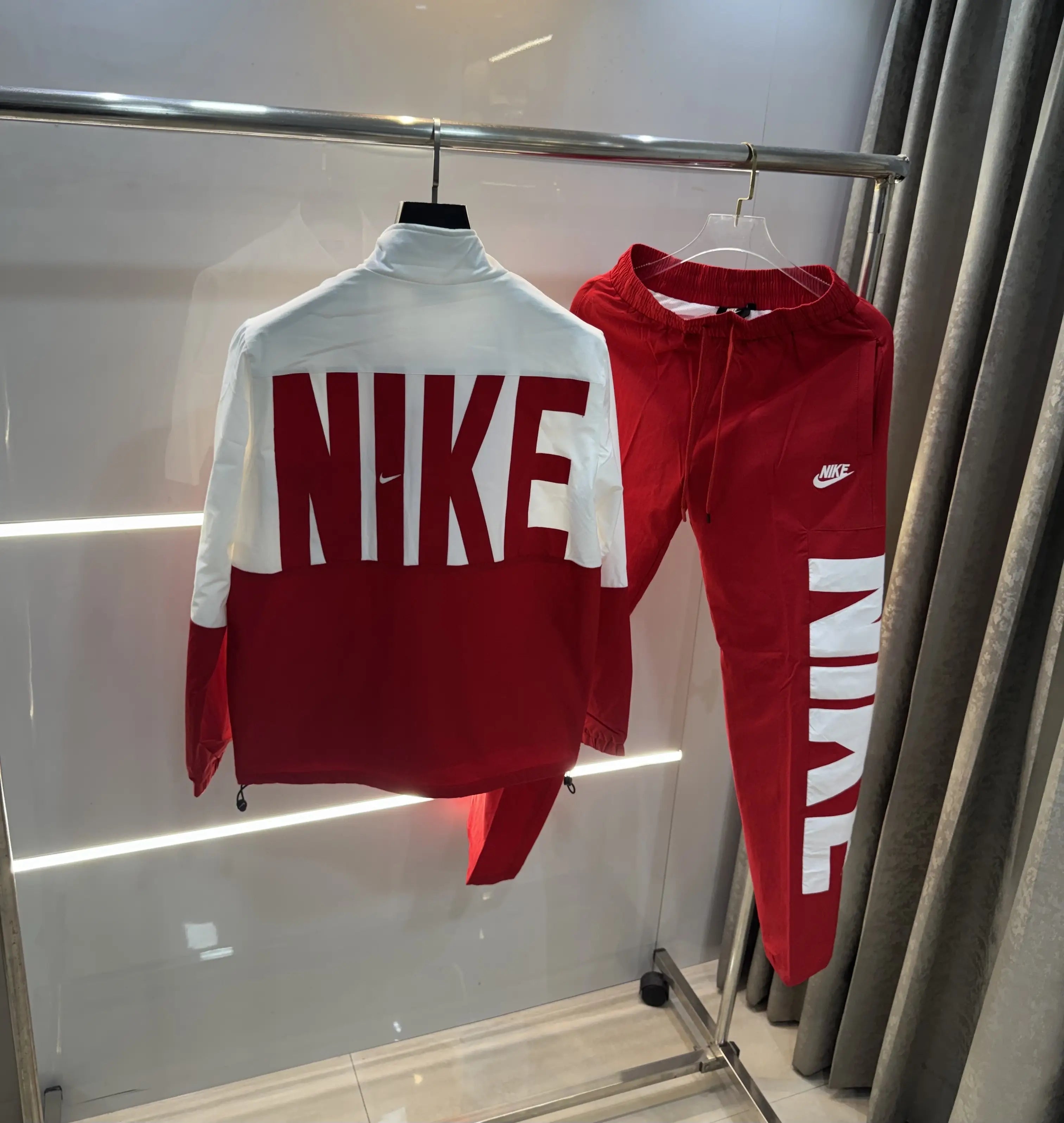 Nike Red Logo Work Premium Tracksuit Secondary image