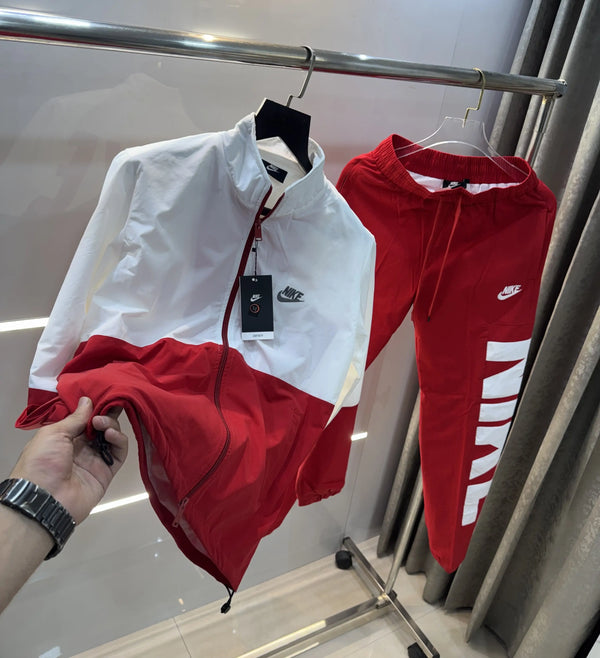 Nike Red Logo Work Premium Tracksuit