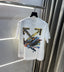 Off White Printed Imported Oversized T-Shirt