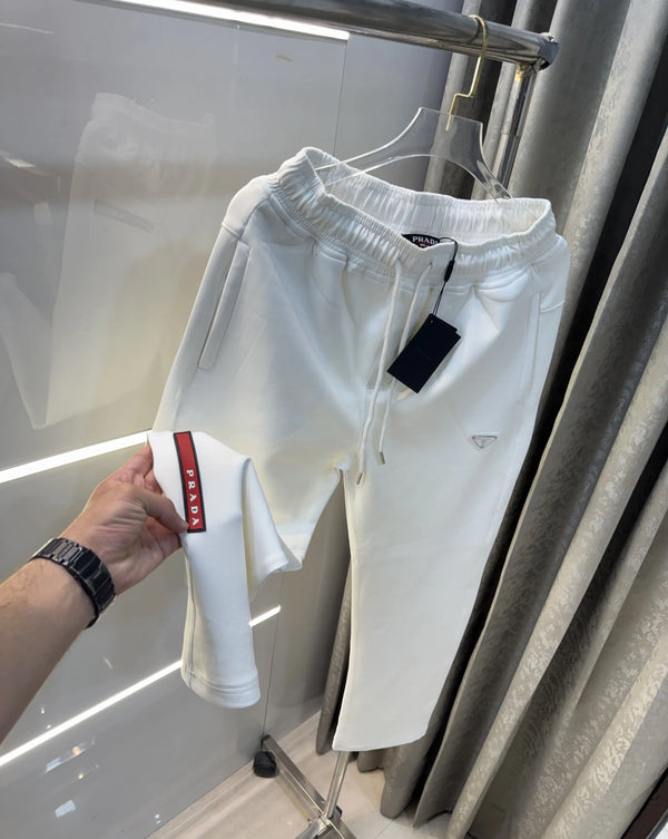 Prada Milano White Imported Trackpant