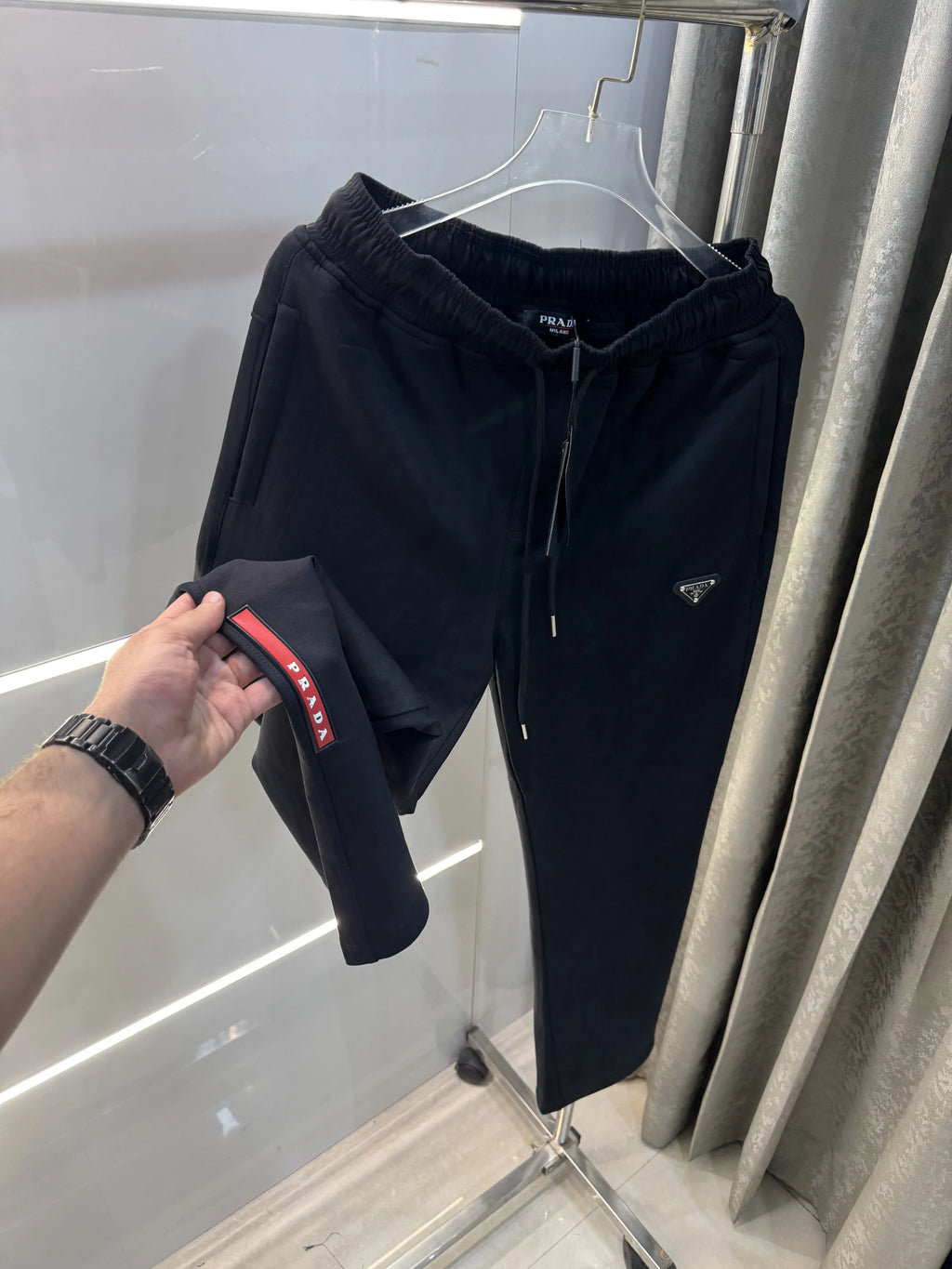 Prada Milano Black Imported Trackpant