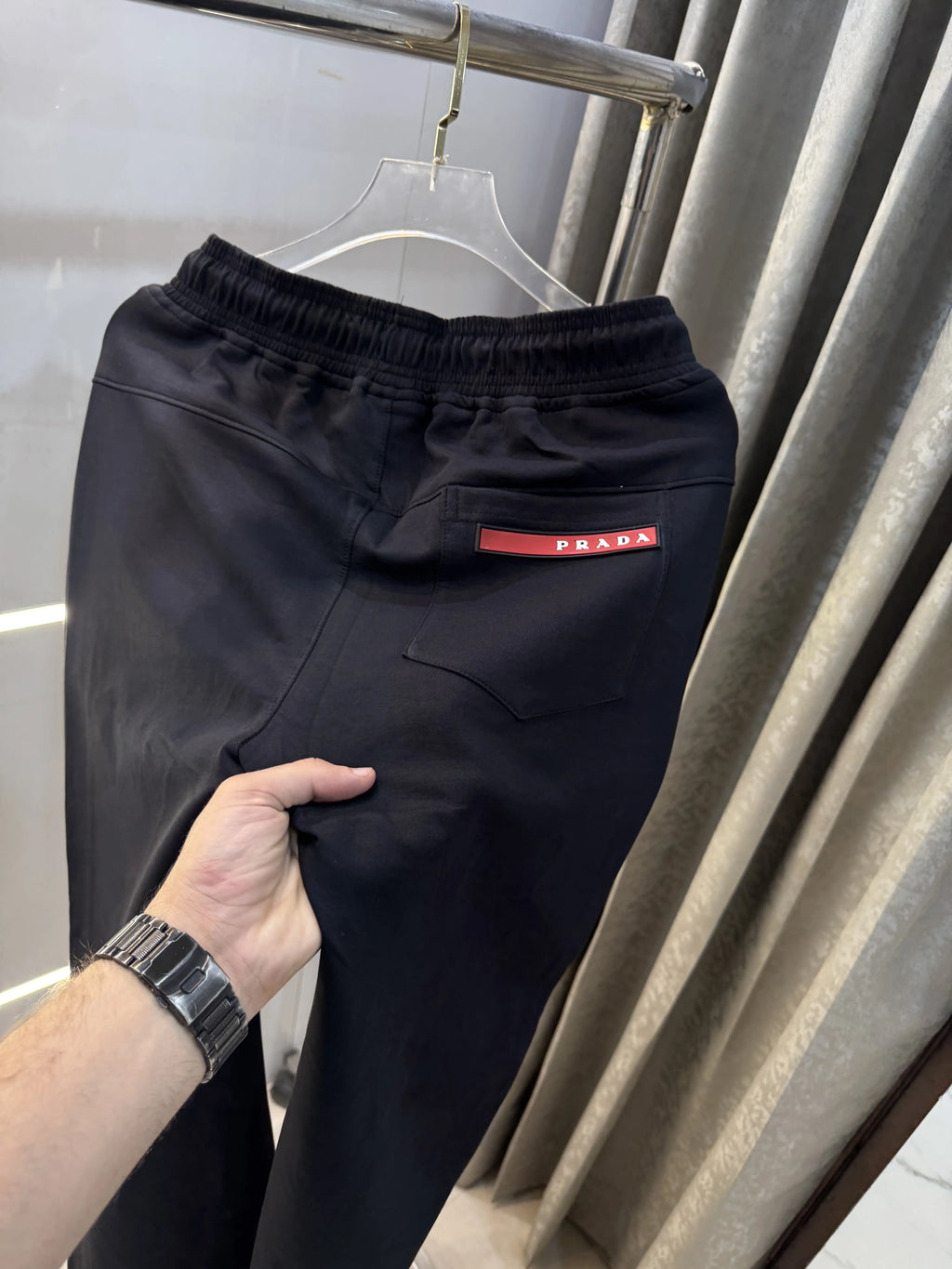 Prada Milano Black Imported Trackpant