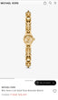 Michael Kors Mini Astor Link All Gold Premium Ladies Watch