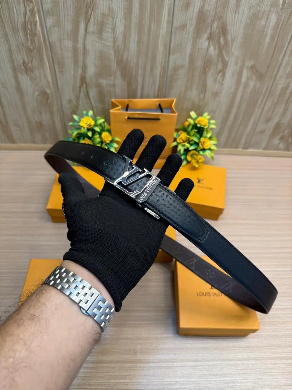 LOUIS_VUITTON_BELT_LV 437_B