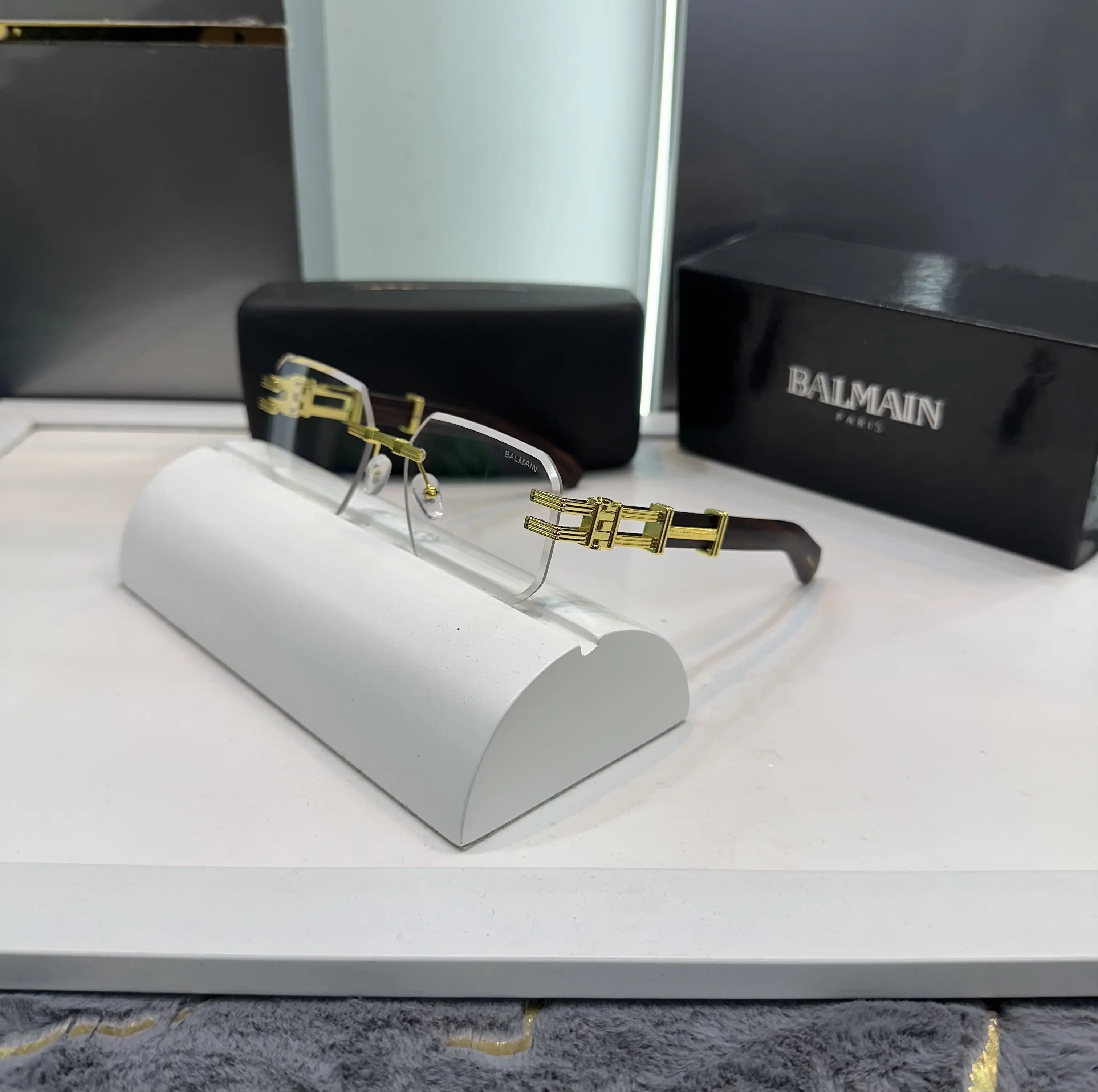 Balmai n Paris Wooden Premium Glasses 7018