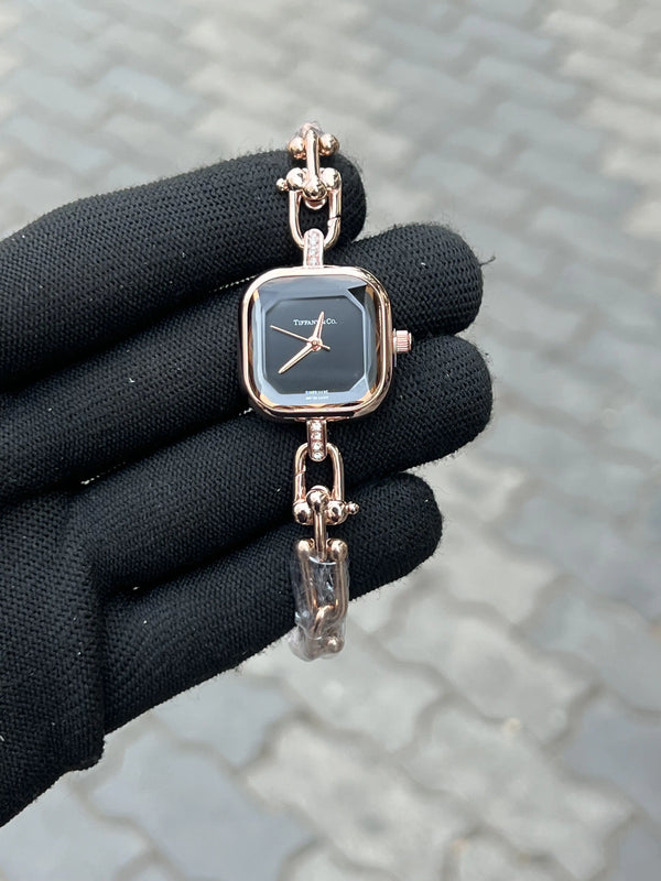 Tiffan_y & Co Gold Black