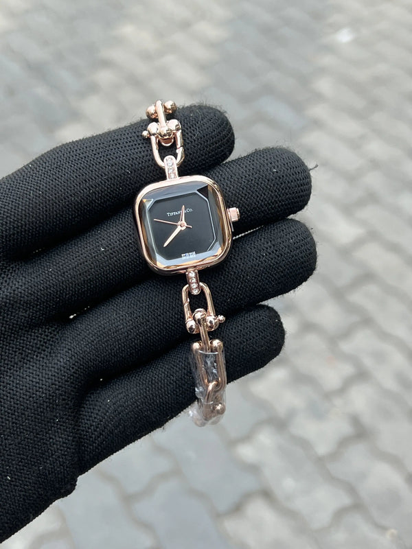 Tiffan_y & Co Gold Black
