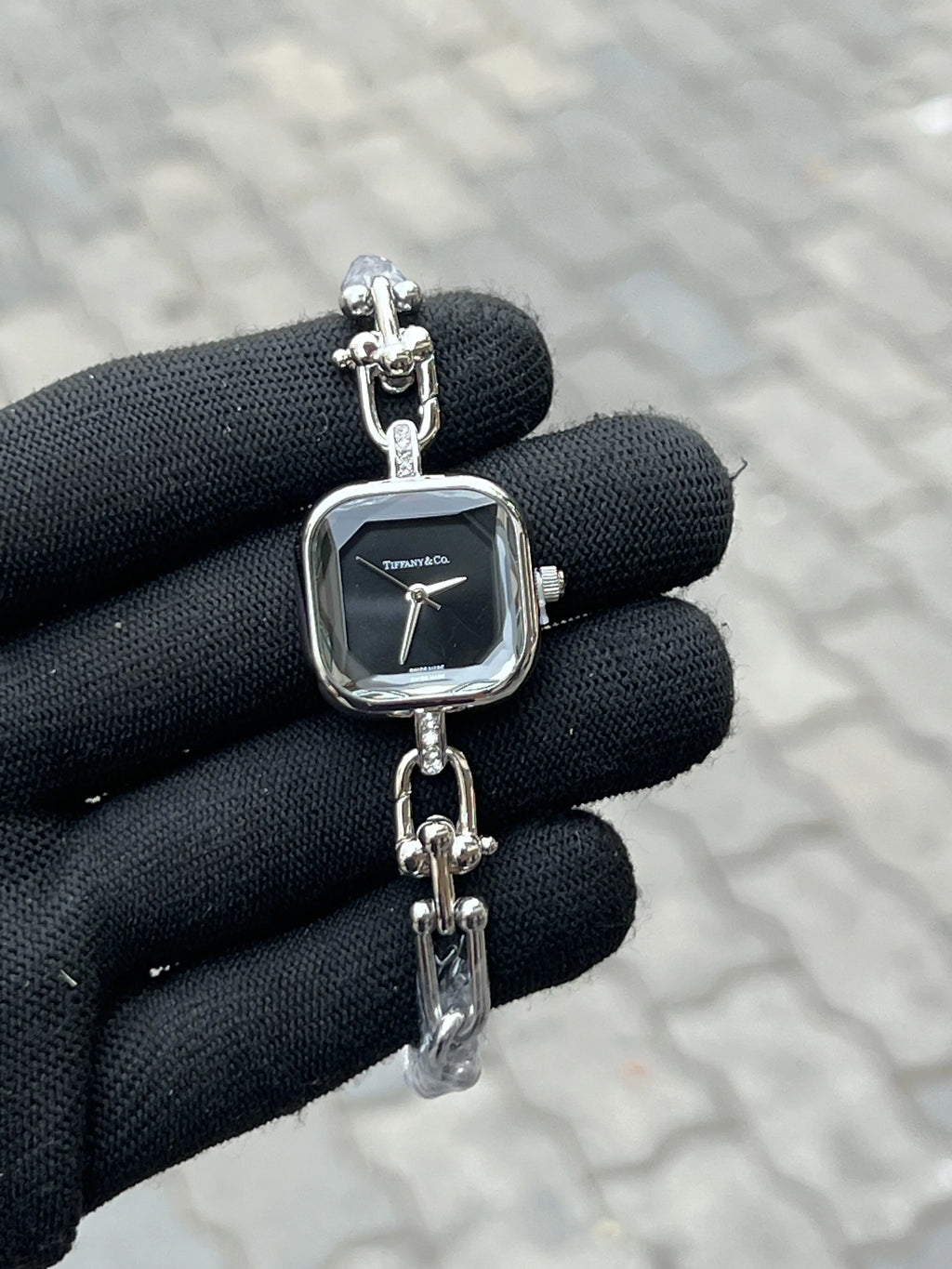 Tiffan_y & Co Silver Black