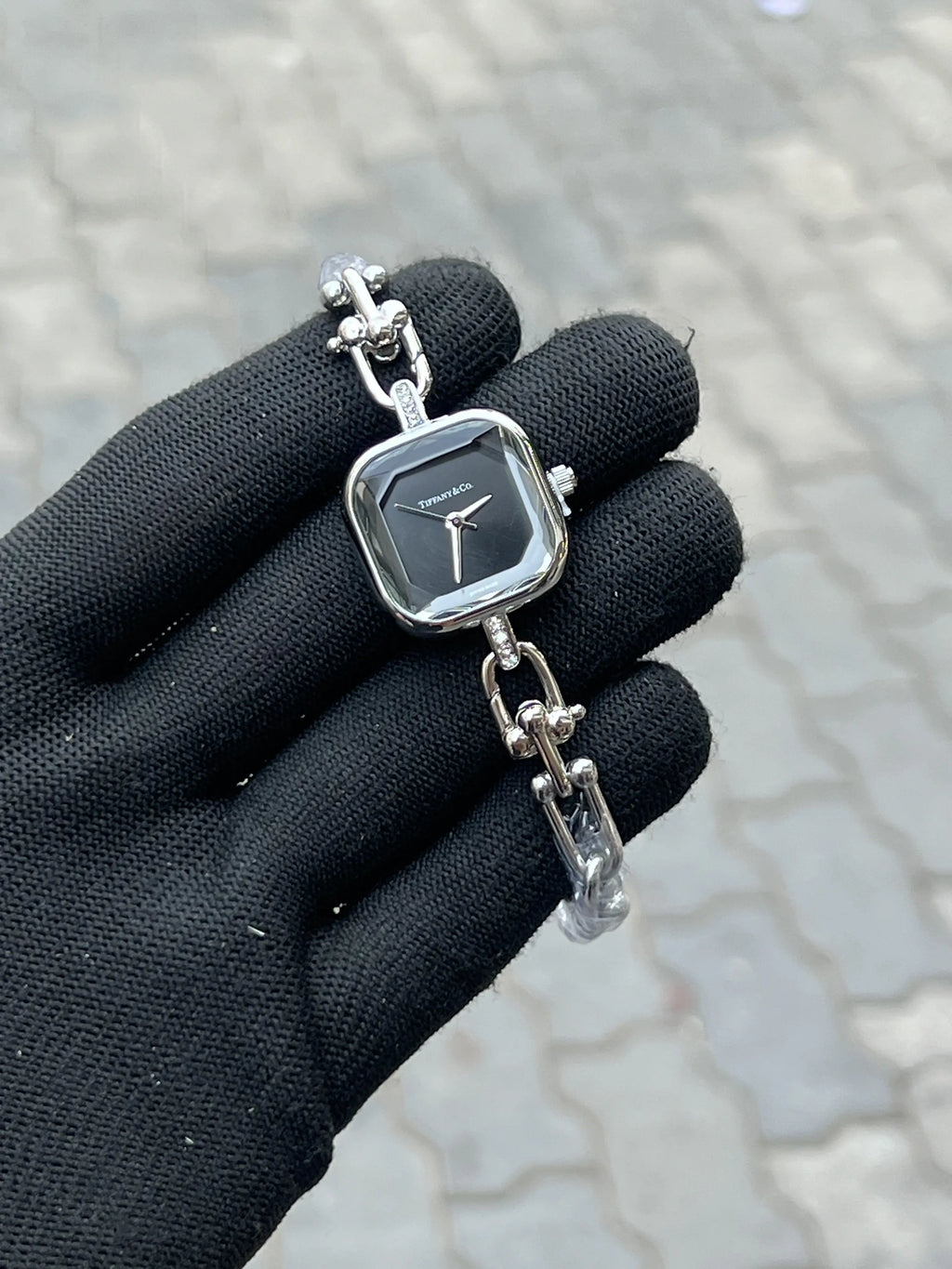 Tiffan_y & Co Silver Black