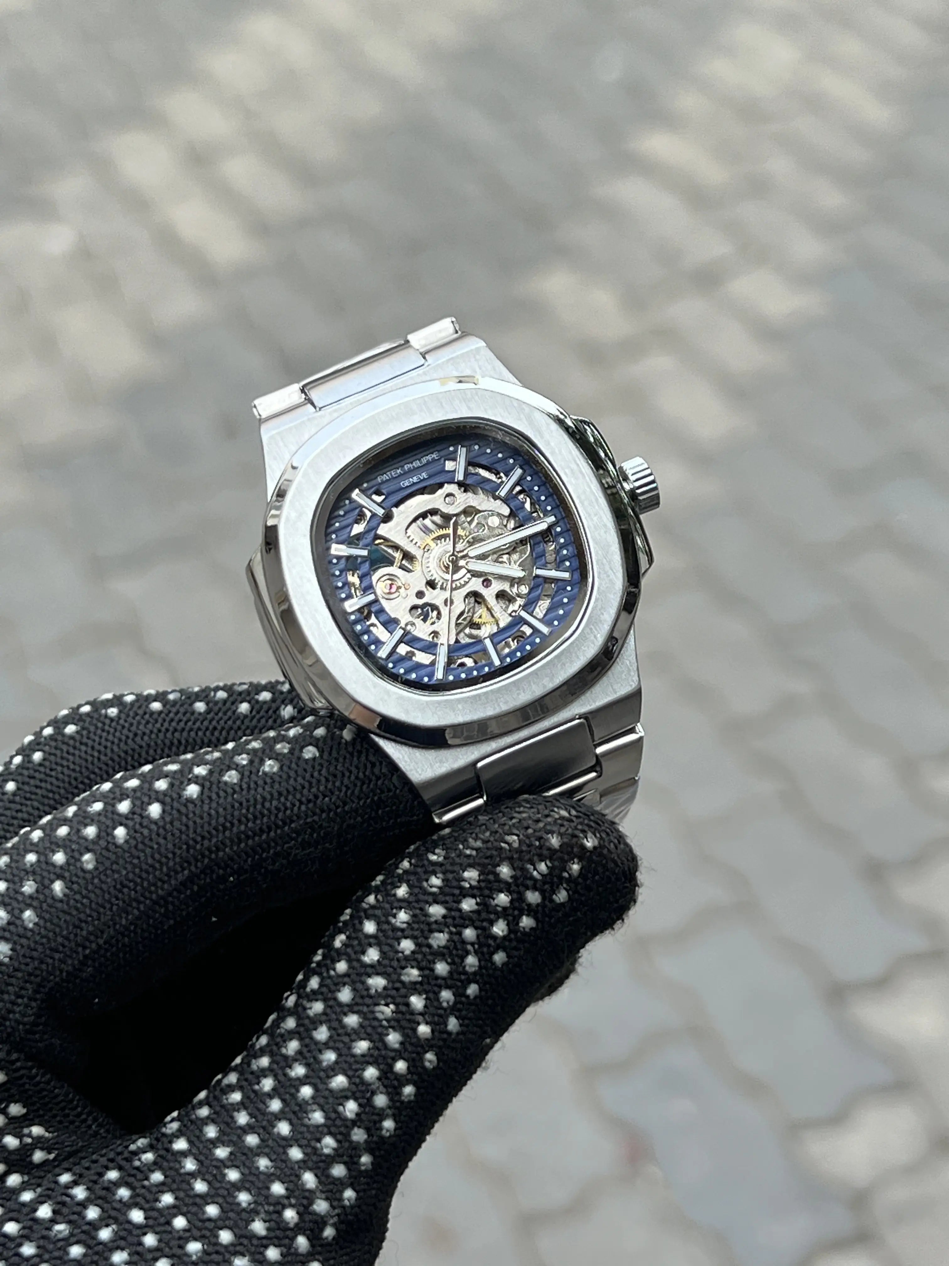 Pate_k Phillipe Silver Blue Secondary image