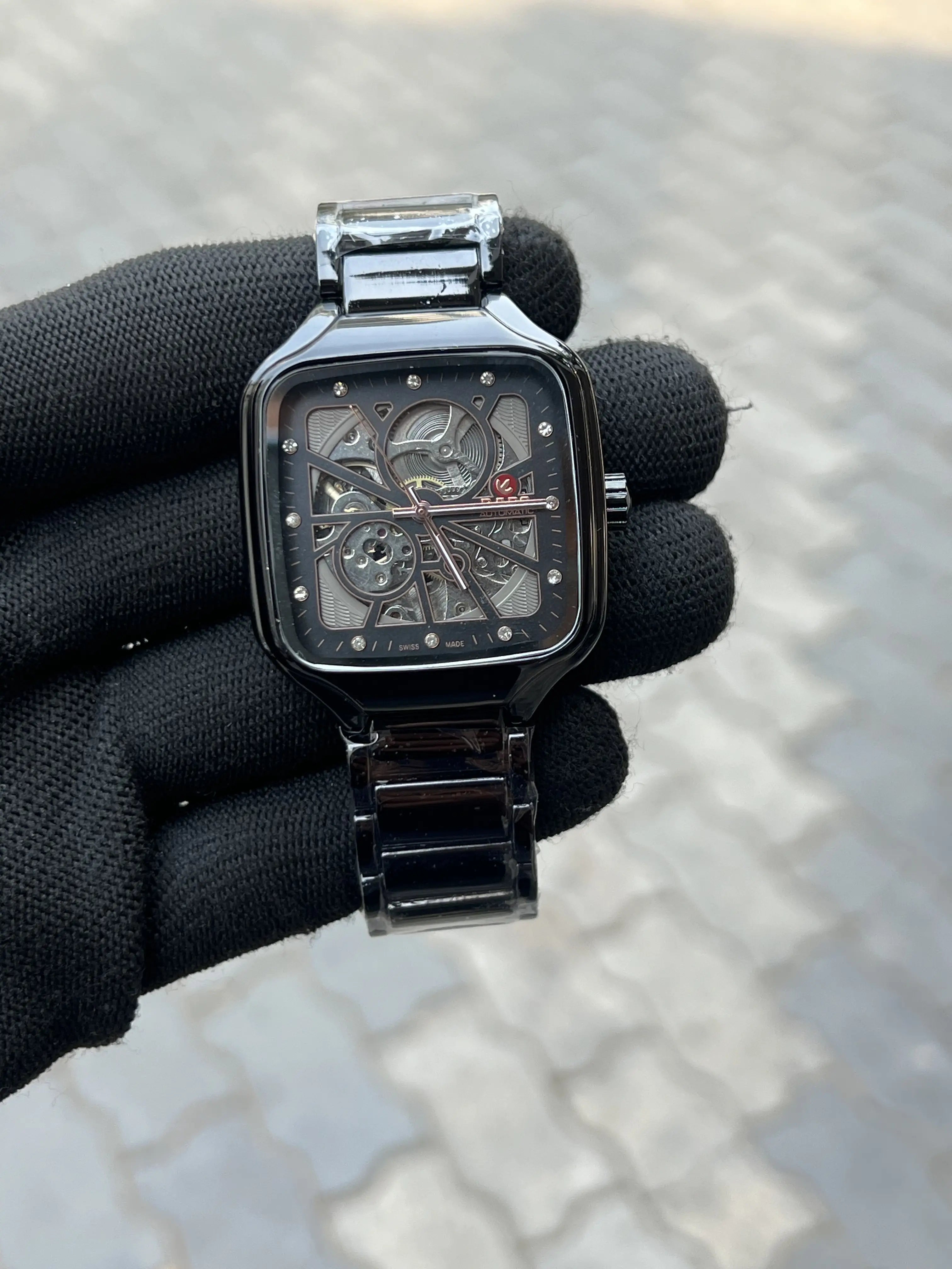 Rad_o Square Black Automatic