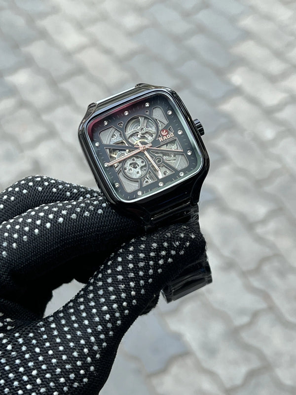 Rad_o Square Black Automatic