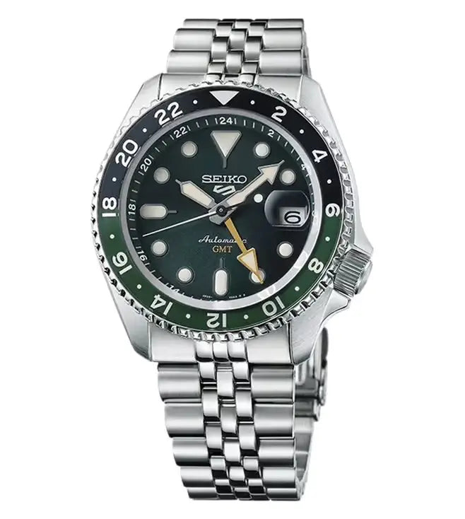 Seik o Sports Bi-Colour Green Premium Watch