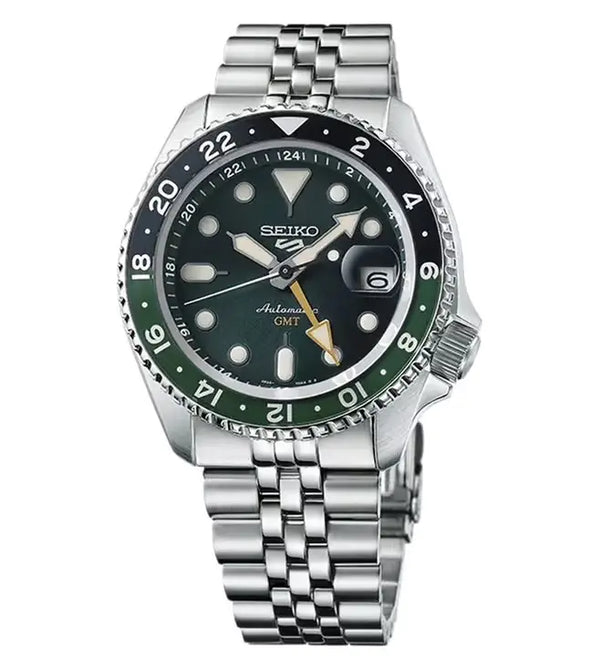 Seik o Sports Bi-Colour Green Premium Watch