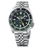 Seik o Sports Bi-Colour Green Premium Watch