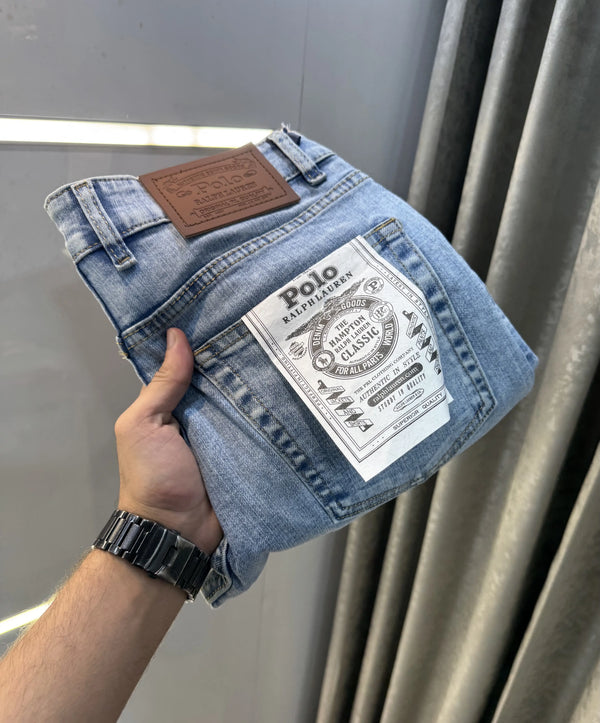 Ralph  Lauren Sky Blue Imported Classic Denim