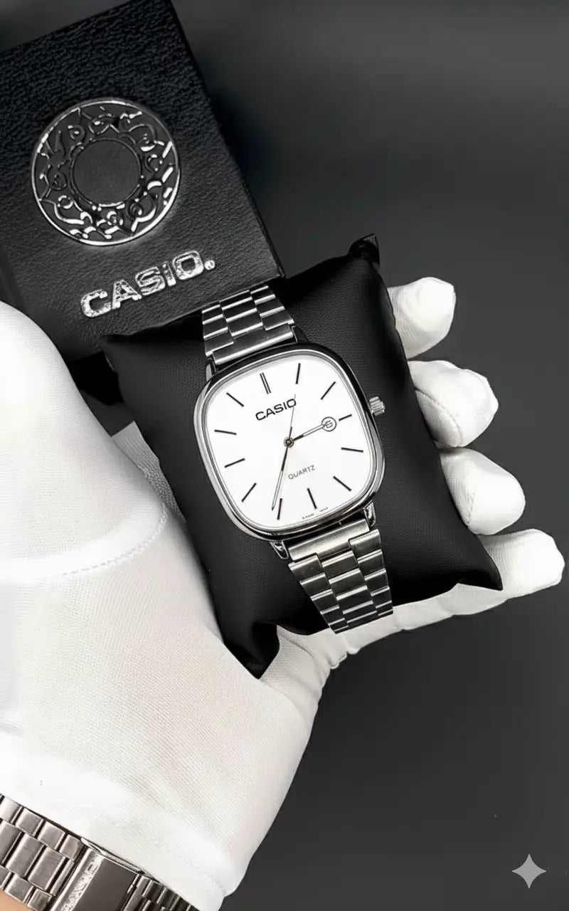 Casio Oval Silver