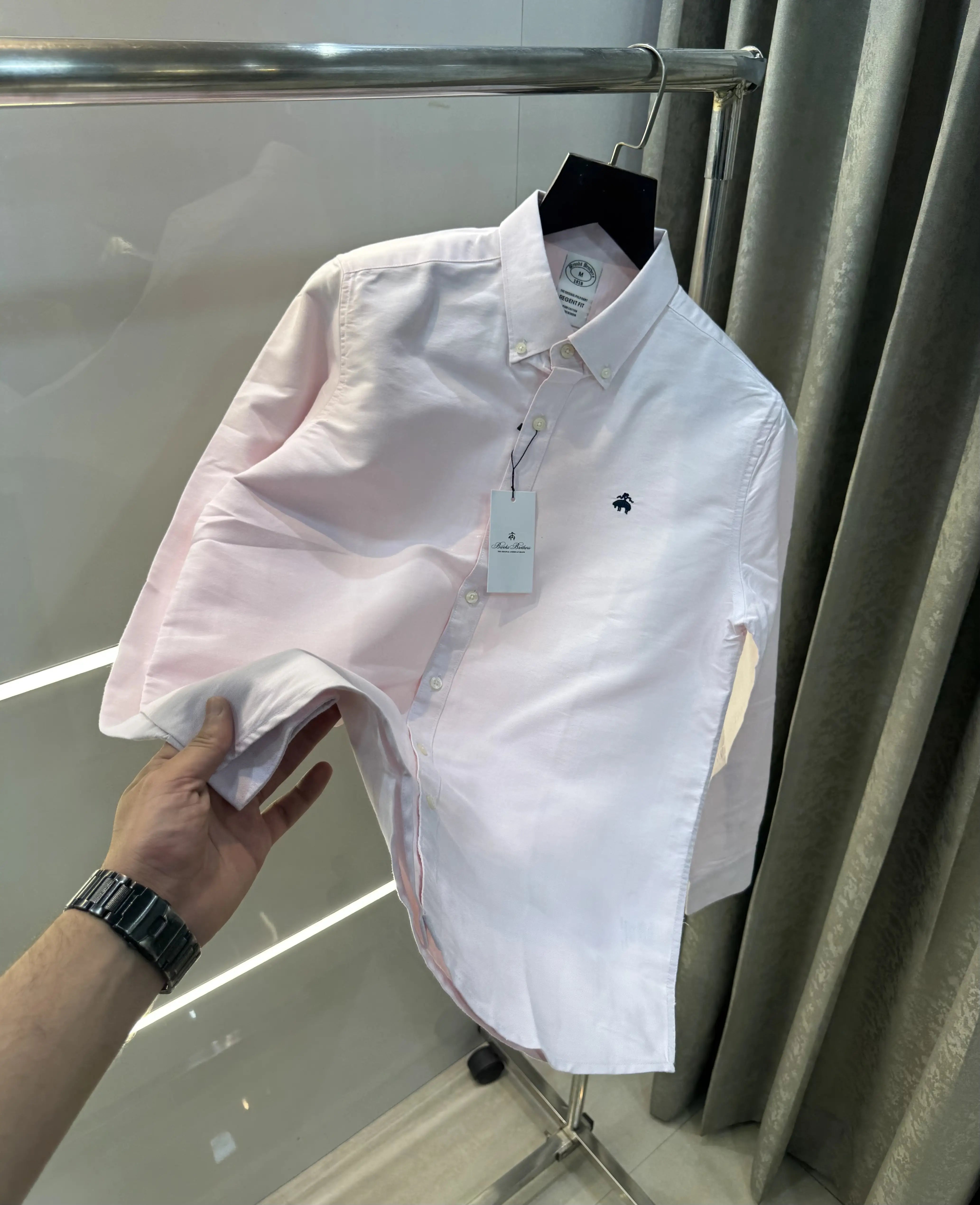 Brooks Brother Pink Oxford Premium Shirt Secondary image